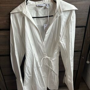 & Other Stories NWT Wrap Blouse Women’s SZ 6